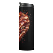 Geh nicht in mein Herz zurück, lustig Thermosbecher (Nach rechts gedreht)