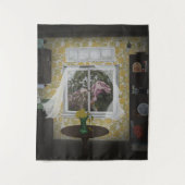 Geh nicht raus wandteppich (Vorderseite)