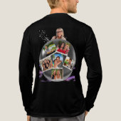 Geh nicht. Tri-Blend shirt (Rückseite)