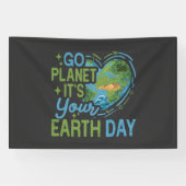 geh Planet, es ist dein Erdtag Banner (Horizontal)