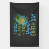 geh Planet, es ist dein Erdtag Banner (Vertikal)