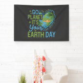 geh Planet, es ist dein Erdtag Banner (InSitu)
