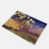 Geh raus in Joy Welcome Mat Fußmatte (Schrägansicht)