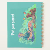 Geh rein und finde deine Leidenschaft Planer (Rückseite)