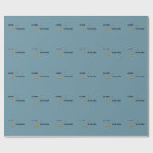 Geh runter zum Fluss Geschenkpapier (Flach)
