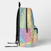 Geh Seele Bedruckter Rucksack (Links)