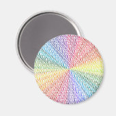 Geh Seele Magnet (Vorderseite/Rückseite)