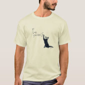 "Geh selbst Imitate" (Fuchs) T-Shirt (Vorderseite)