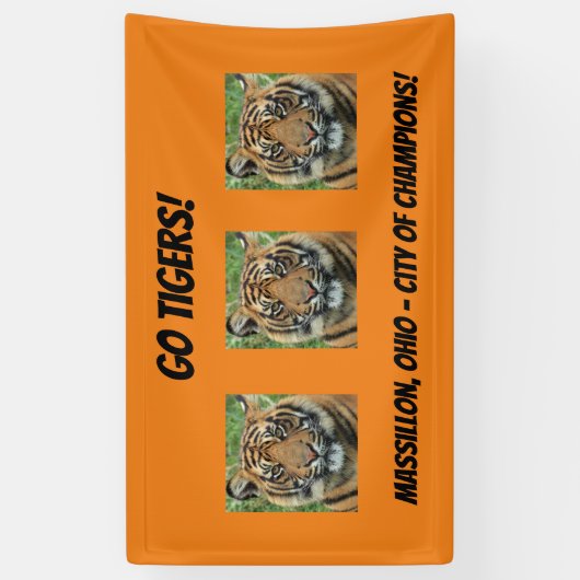 Geh Tiger! Banner (Vertikal)