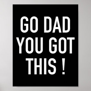 Geh Vater, du Got das! - Motivierend Angebot Poster