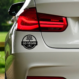 Geh Vegan, Aufkleber