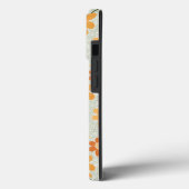 Geh vegan! Hübscher Retro-Mutation der Blume der 1 Case-Mate iPhone Hülle (Rückseite / Links)