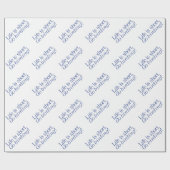 Geh Vogelbeobachtung! Geschenkpapier (Flach)