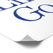 Geh Vogelbeobachtung! Poster (Ecke)