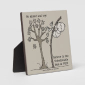 Geh vorbei und versuche es fotoplatte (Vorderseite)