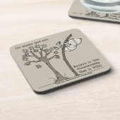 Geh vorbei und versuche es getränkeuntersetzer (Linke Seite)