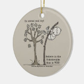 Geh vorbei und versuche es keramik ornament (Links)