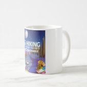 Geh wandern! (Nachtausgabe) Kaffeetasse (VorderseiteRechts)