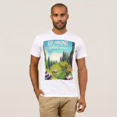 Geh wandern! T-Shirt (Vorne ganz)