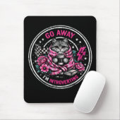 Geh weg, ich bin introvertiert - Lustige Introvert Mousepad (Mit Mouse)