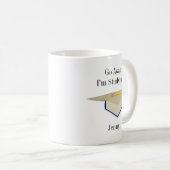 Geh weg, ich lerne Kaffee-Tasse Kaffeetasse (VorderseiteRechts)