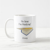 Geh weg, ich lerne Kaffee-Tasse Kaffeetasse (Links)