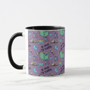 Geh weg, ich lese Cosy Coffee Tasse