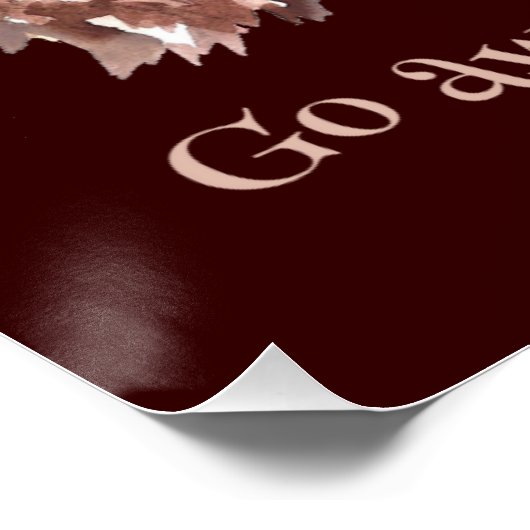 Geh weg, ich lese gerade! Grumpy Owl Spaß Zitat Poster (Ecke)