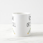 Geh weg oder ich rufe das Personalbüro an und arbe Kaffeetasse (Mittel)