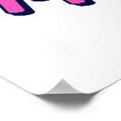 Geh weg poster (Ecke)