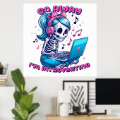 Geh weg poster (Heimbüro)