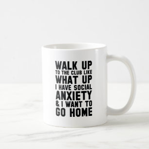 Geh zum Club Kaffeetasse