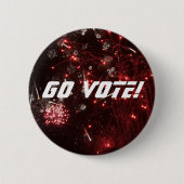 Geh zur Abstimmung! Button (Vorderseite)