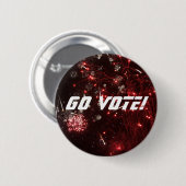 Geh zur Abstimmung! Button (Vorne & Hinten)