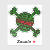 gehackt aufkleber (Blatt)