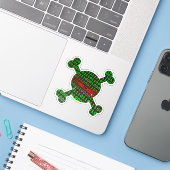 gehackt aufkleber (Laptop mit iPhone)