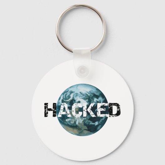Gehackte Erde Schlüsselanhänger (Vorderseite)