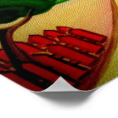 Gehackter Baum Poster (Ecke)