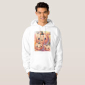 Gehäkelt Süßer Kürbis Hoodie (Vorne ganz)