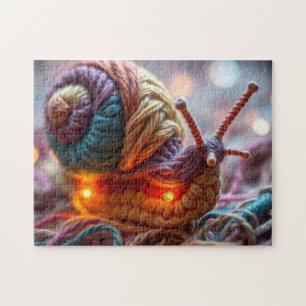 gehäkelte Schnecke Puzzle