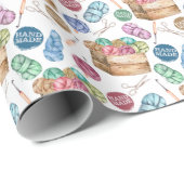 Gehäkeltes Geschenkpapier (Rolleneckpunkt)