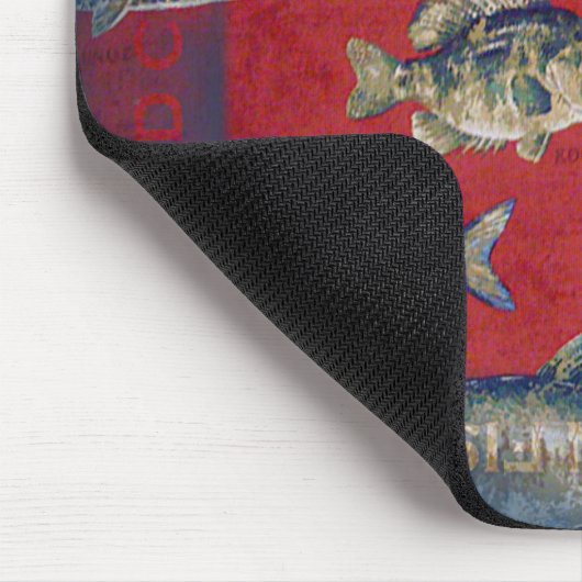 Gehakt auf Fischen Mousepad (Ecke)