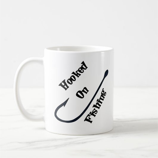 Gehakt auf Fischen - Spaß-Kaffee-Tasse Kaffeetasse (Links)