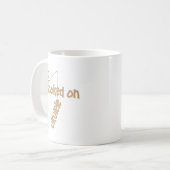 Gehakt auf Ukulele Kaffeetasse (Vorderseite Links)
