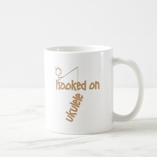 Gehakt auf Ukulele Kaffeetasse (Rechts)