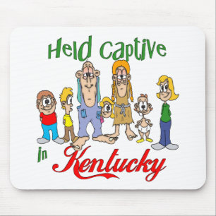 Gehaltener Gefangener in Kentucky Mousepad