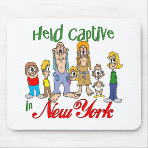 Gehaltener Gefangener in New York Mousepad