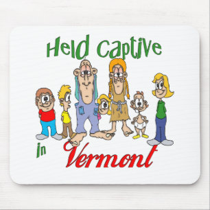 Gehaltener Gefangener in Vermont Mousepad