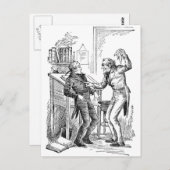 Gehälter erhöhen postkarte (Vorne/Hinten)