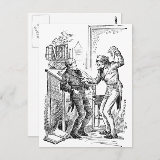 Gehälter erhöhen postkarte (Vorne/Hinten)